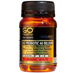 Go Healthy Probiotic 40B Howaru Restore 30s
