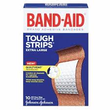 Bandaid Tough Strips Extra Large Xl 10Pk