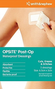Opsite Postop Dressing 6.5X5cm Single Dressing