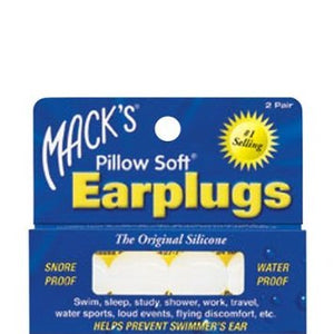 Macks Silicone Ear Plugs 2 Pairs