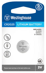 Westinghouse 3V Lithium Batteries Cr2025