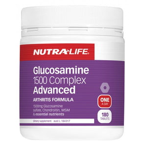 Nutralife Glucosamine 1500 Advanced 180s
