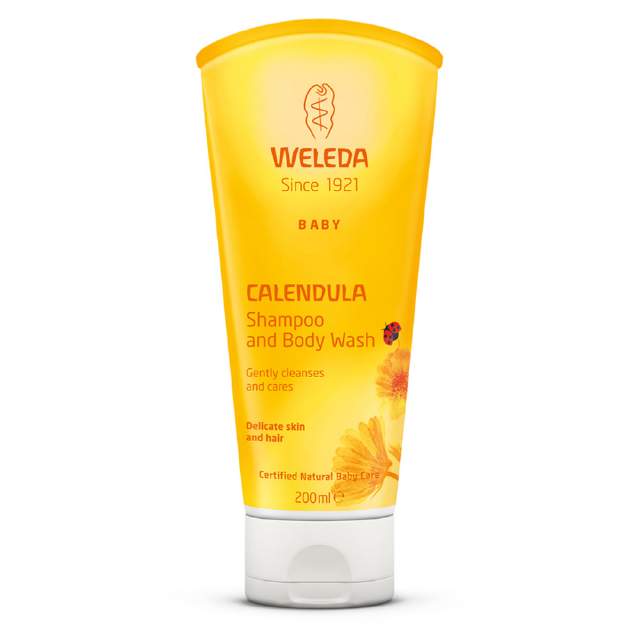Weleda Calendula Shampoo & Body Wash 200ml