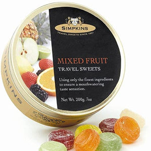 Simp Orange & Lime Choc Centre Tin