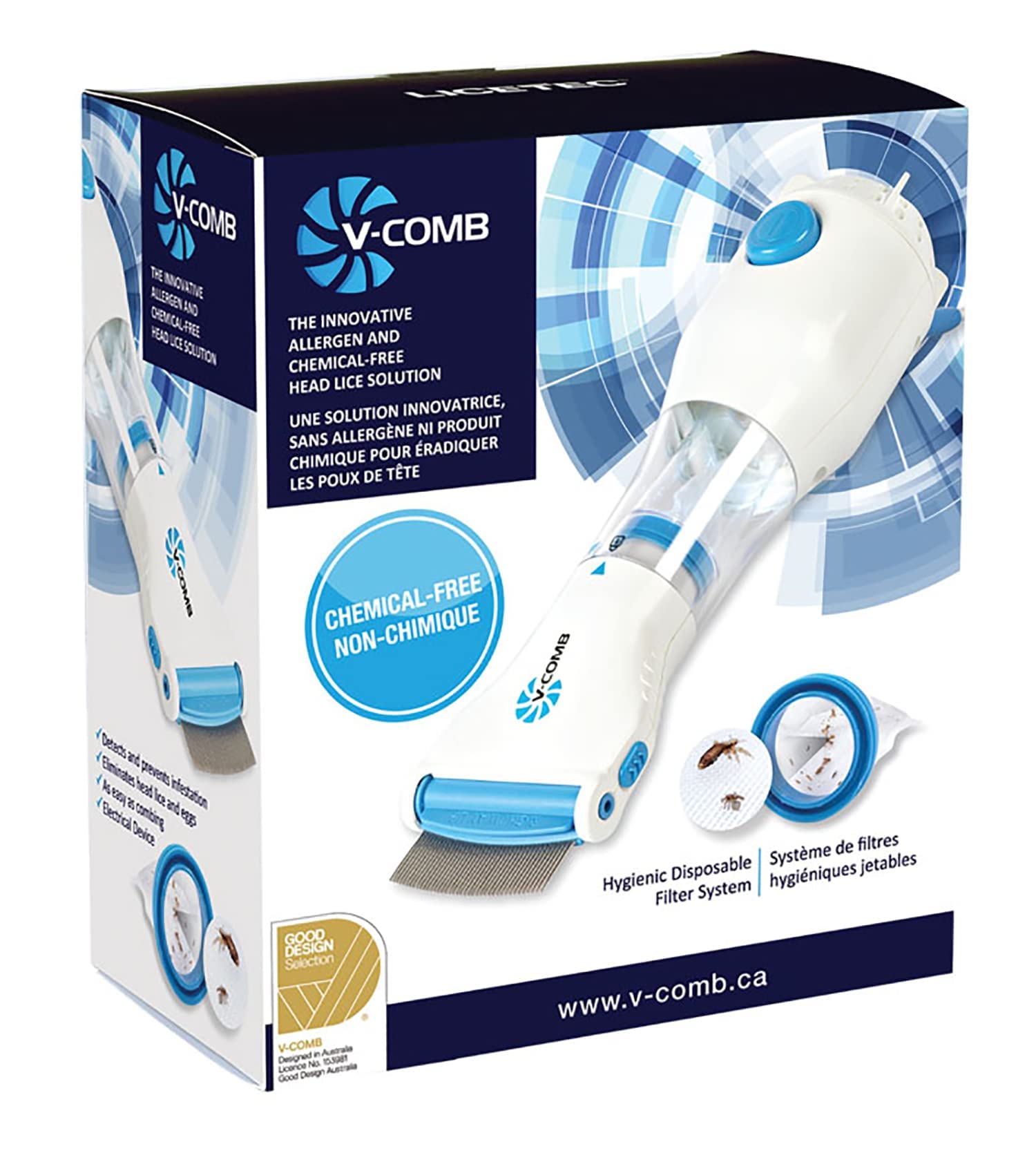 Licetec Electric Comb Safe and Effective Lice Removal NZ Online Chemist