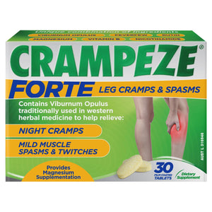 Crampeze Night Cramps Forte Tablets - 30 Tablets for Pain Relief and Better Sleep