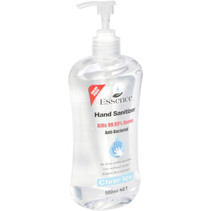 Essence Hand Sanitizer Clear Ice Hand Sanitizer - 500ml Bottle