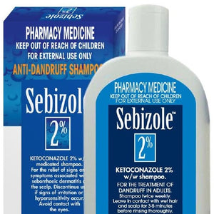 Sebizole 2% Shampoo - Medicated Ketoconazole Treatment for Scalp Conditions - 100ml Dispensary Pack