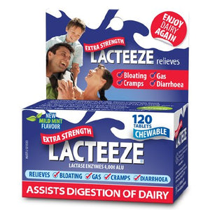Lacteeze Extra Strength 120s