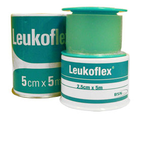 Leukoflex Hypoallergenic Waterproof Tape 2.5cmx5m