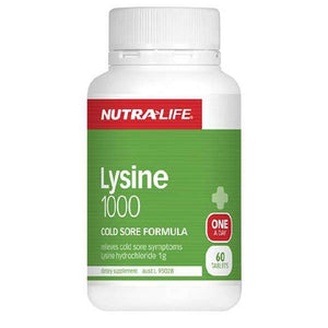Nutralife Lysine 1200mg 60s
