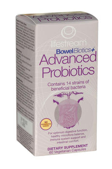 Lifestream Bowel Bio+ Advanced Probiotic 60s