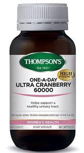 Thompsons Ultra Cranberry 60000 One A Day 60s