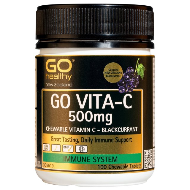 Go Healthy Vita-C 500mg Orange Chewable 200s