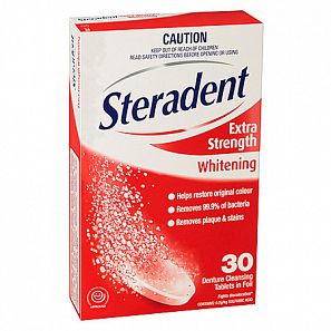 Steradent Tabs Extra Strength 30s