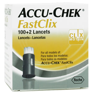 Accu Chek Fasttclix Lancet 102