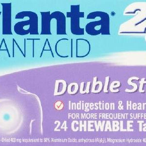 Mylanta 2Go Double Strength Tabs 24s