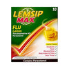 Lemsip Max Cold & Flu Decongestant Lemon 10s
