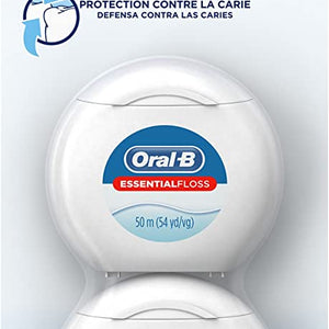 ORAL B Essential Dental Floss 50m 2pk for Oral Hygiene