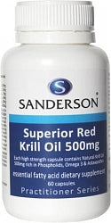 Sanderson Krill Oil 500mg 60s