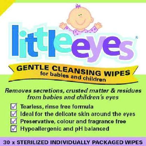 Fess Little Eyes Wipes 30s