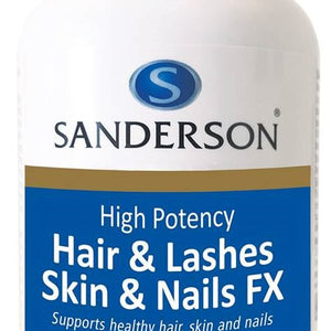 Sanderson Hair Lash Skin Nail Fx 60s