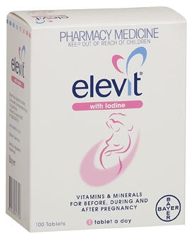 Elevit Iodine Pregnancy Support 100s