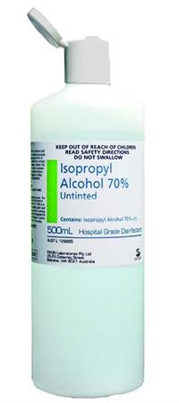 Isopropyl Alcohol 70% Fliptop 500ml