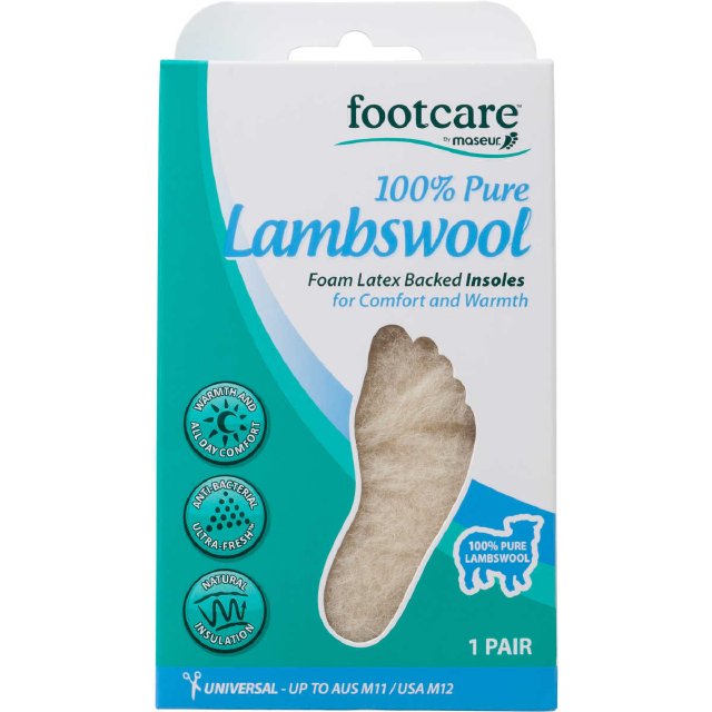 Lambswool Foot Insole 1 Pair