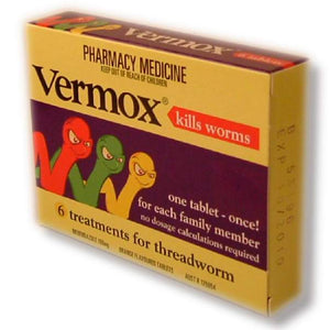 Vermox 100mg 6s