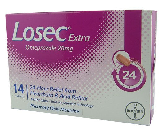 Losec Extra 20mg 14s - NZ Online Chemist