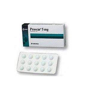 Proscar Finasteride 5mg Tablets 30 (Prescription Only - Do Not Buy Unless You Have A Script)