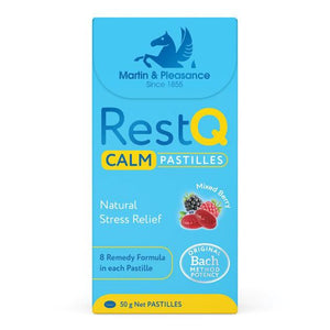 M&P Restq Mixedberry Calm Pastilles - Natural Stress Relief with Delicious Flavor in Non-tablet Form