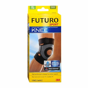Futuro Moisture Control Knee Support Black Extra Large XL