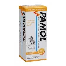Pamol All Ages Orange Colourfree 250mg/5ml 100ml