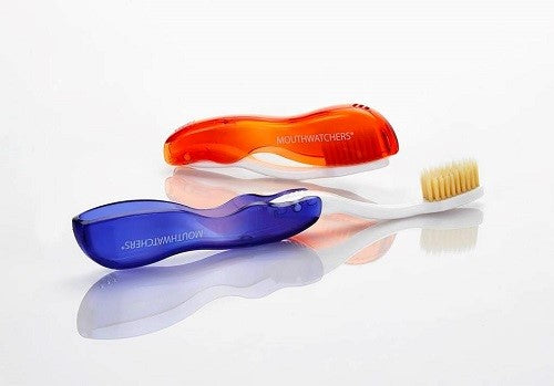 Mouth Watchers Travel Toothbrushes Assorted Colour