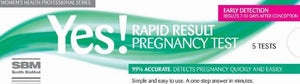 Sbm Pregnancy Test Midstream 5Pk