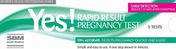 Sbm Pregnancy Test Midstream 5Pk