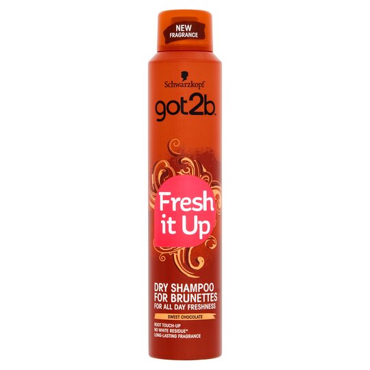 Got2B Fiu Dry Shampoo Brown 200ml