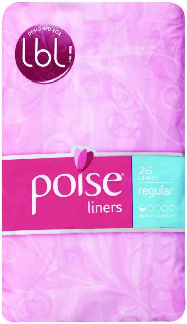 Poise Liners 26s  NZ Online Chemist