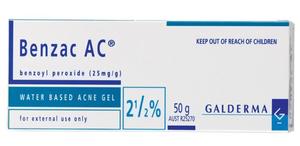 Benzac Ac Gel 2.5% 60g