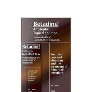 Betadine Antiseptic Top. Sol. 15ml