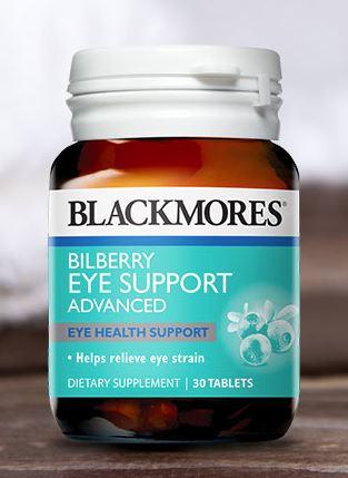 Bl Bilberry Eye Support Adv. 30Tabs