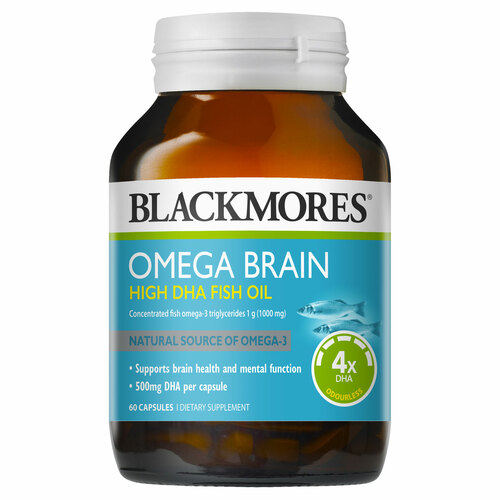 Bl Omega Brain Highdha Fish Oil 60