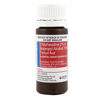 Chlorhex 2% Alc 70% Pink 30ml