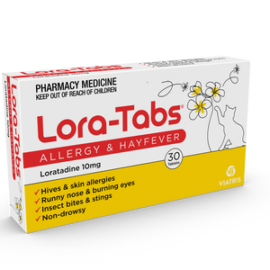 Lora Tabs Allergy & Hayfever 10mg 30s
