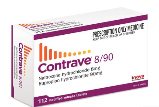 Contrave Naltrexone+Bupropion 8+90mg Tablets 112  (Prescription Only- Do Not Buy Unless You Have A Script)