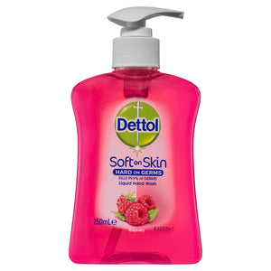 Dettol H/Wash Raspberry Pump 250ml