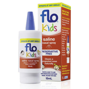 Flo Kids Saline Nasal Spray 15ml: