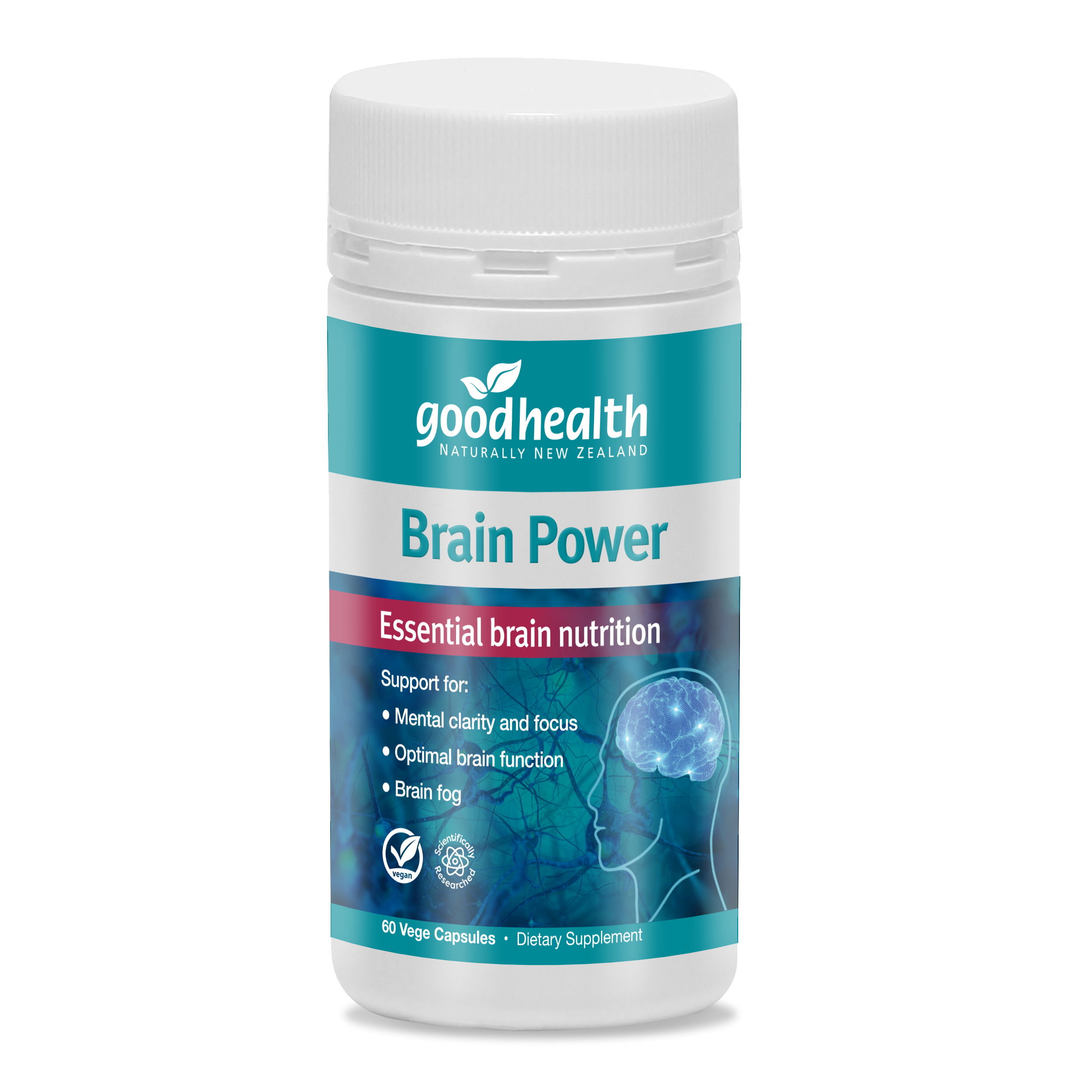 Gh Brain Power Vcaps 60